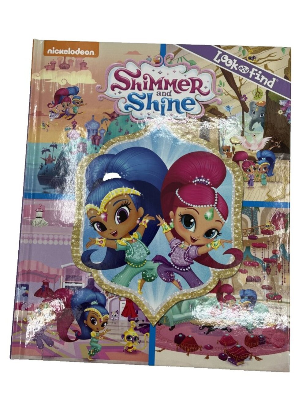 Nickelodeon Shimmer and Shine Look and Find Hardcover Activity Book Kids